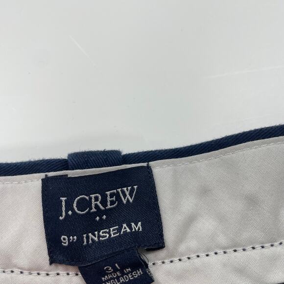 J. Crew Lobster Print Navy Red Cotton Chino Short Mens 31 - Picture 3 of 4